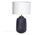 Cottex - Stolní lampa BLAKE 1xE27/8W/230V modrá