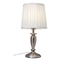 Cottex - Stolní lampa INEB 1xE14/40W/230V stříbrná