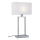 Cottex - Stolní lampa KENSINGTON 1xE14/40W/230V stříbrná
