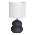 Cottex - Stolní lampa LUCIE 1xE14/8W/230V šedá