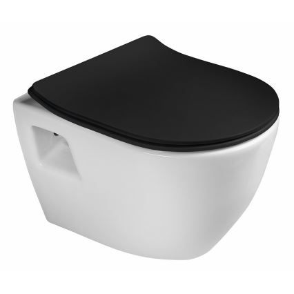 Creavit - Závěsné WC PAULA keramika/bílá