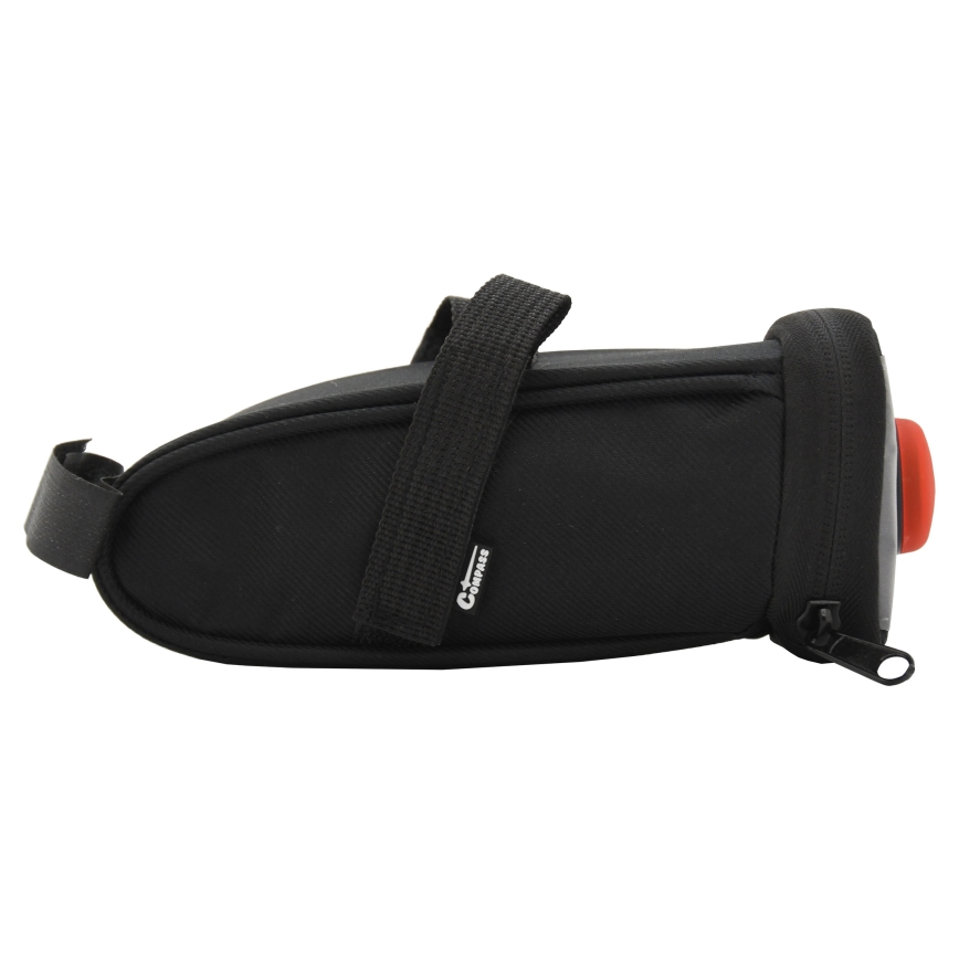Cyklotaška pod sedlo 0,5 l se zadním LED světlem 2xCR2032