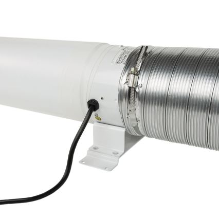 Dalap 24MF125 - Potrubní ventilátor s úsporným motorem a regulátorem otáček MF 125 EC 20W/230V