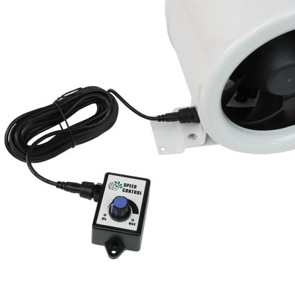 Dalap 24MF200 - Potrubní ventilátor s úsporným motorem a regulátorem otáček MF 200 EC 75W/230V