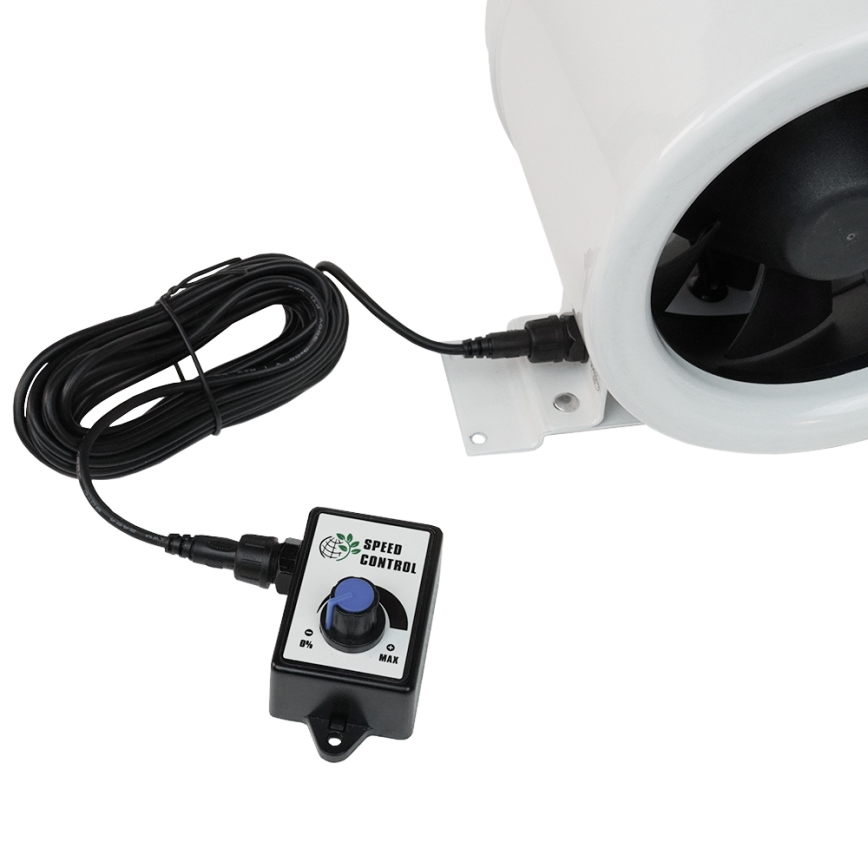 Dalap 24MF200 - Potrubní ventilátor s úsporným motorem a regulátorem otáček MF 200 EC 75W/230V