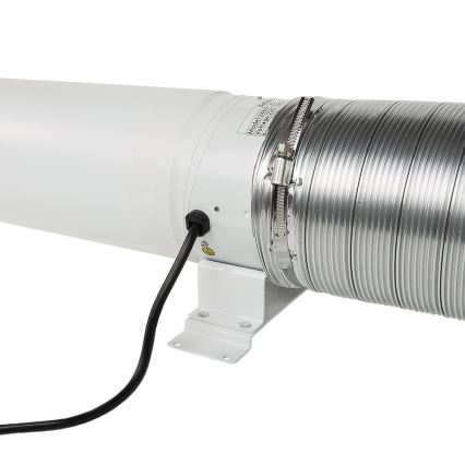 Dalap 24MF200 - Potrubní ventilátor s úsporným motorem a regulátorem otáček MF 200 EC 75W/230V