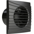 Dalap 41095ZW - Axiální ventilátor s časovačem a čidlem vlhkosti 100 DARK ZW 8,4W/230V