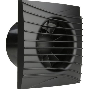 Dalap 41096ZW - Axiální ventilátor s časovačem 125 DARK ZW 10W/230V