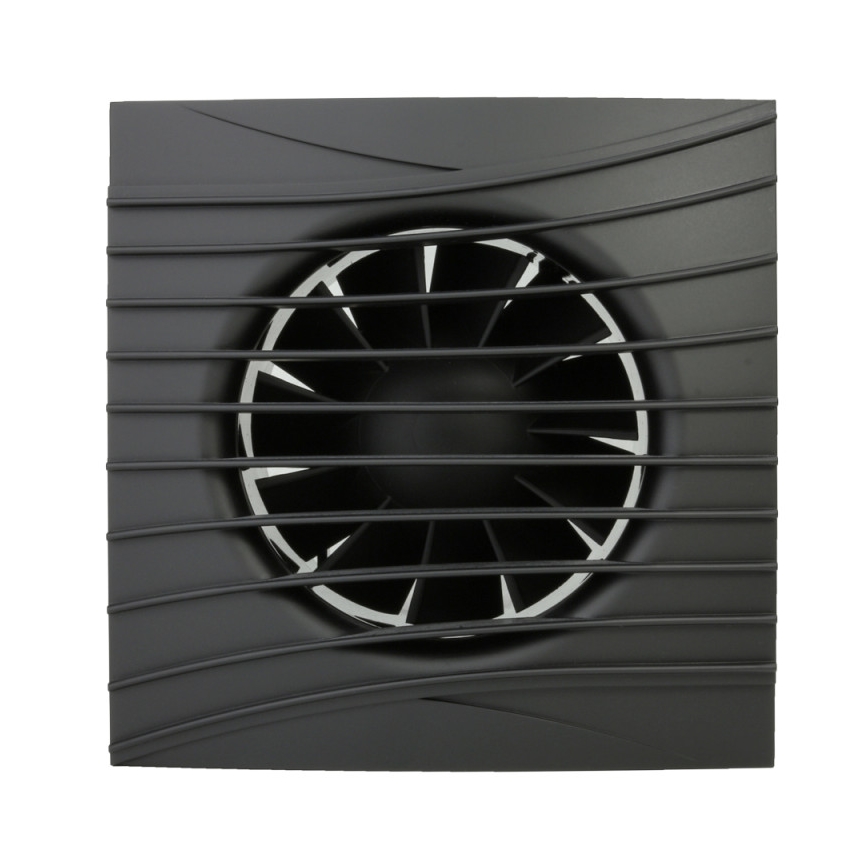 Dalap 41096ZW - Axiální ventilátor s časovačem 125 DARK ZW 10W/230V
