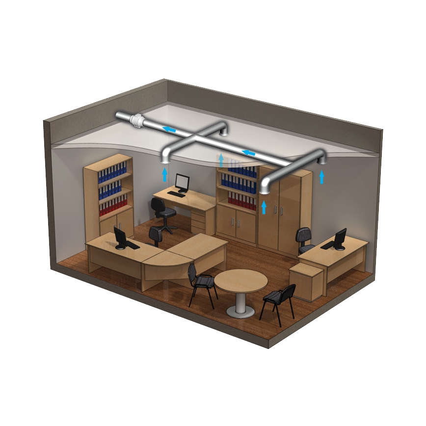 Dalap 8199 - Axiální ventilátor AP PROFI 100 25W/230V