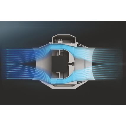 Dalap 8199 - Axiální ventilátor AP PROFI 100 25W/230V