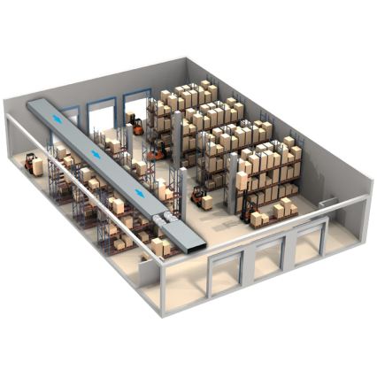 Dalap 8210 - Axiální ventilátor AP PROFI 150 50W/230V