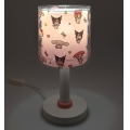 Dalber 41251 - LED Dětská lampička HELLO KITTY&FRIENDS 1xG4/4W/230V růžová