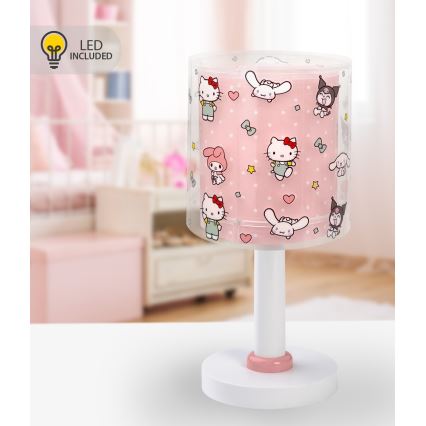 Dalber 41251 - LED Dětská lampička HELLO KITTY&FRIENDS 1xG4/4W/230V růžová