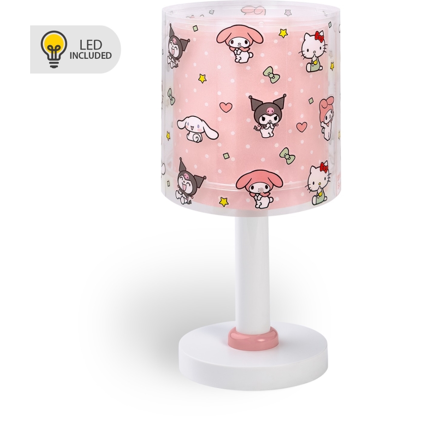 Dalber 41251 - LED Dětská lampička HELLO KITTY&FRIENDS 1xG4/4W/230V růžová