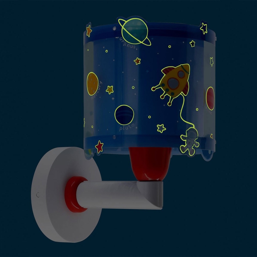 Dalber 41349 - Dětské nástěnné svítidlo PLANETS 1xE27/15W/230V