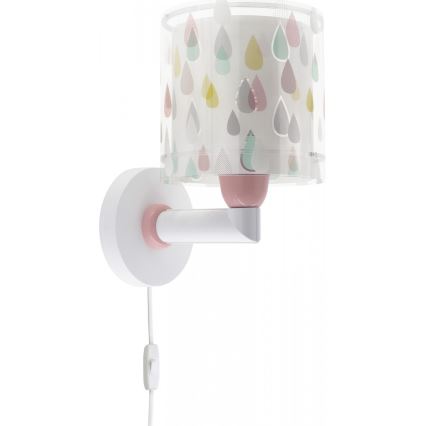 Dalber 41439 - Dětské nástěnné svítidlo COLOR RAIN 1xE27/60W/230V