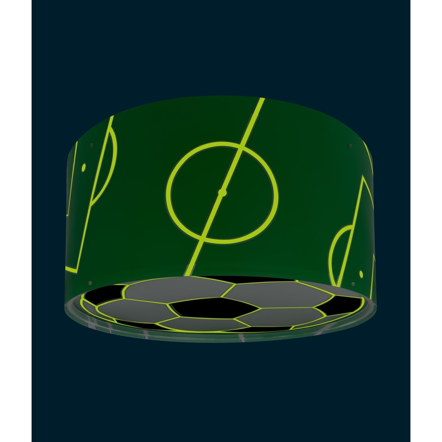 Dalber 41736 - Dětské stropní svítidlo FOOTBALL 2xE27/15W/230V