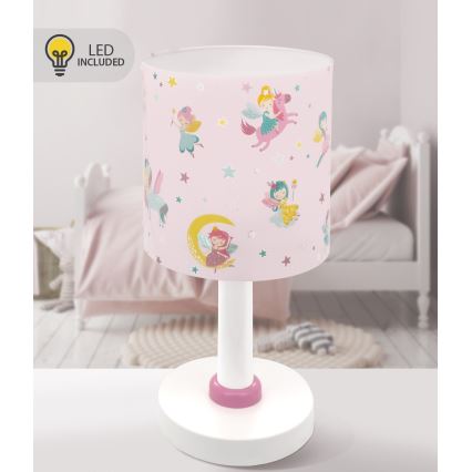 Dalber 42491N - LED Dětská lampička FAIRY DREAMS 1xG4/4W/230V růžová