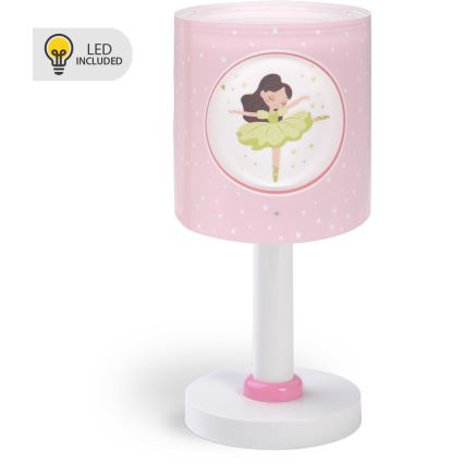 Dalber 60911 - LED Dětská lampička PRINCESS DANCE 1xG4/4W/230V růžová