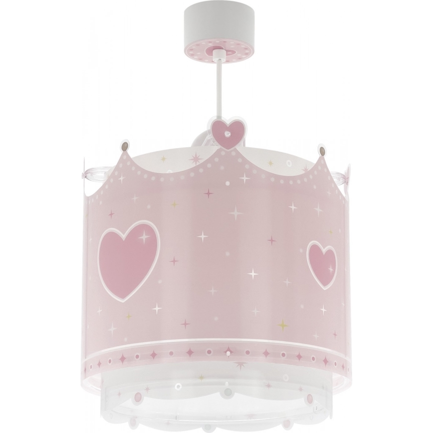 Dalber 61102 - Dětský lustr LITTLE QUEEN 1xE27/60W/230V