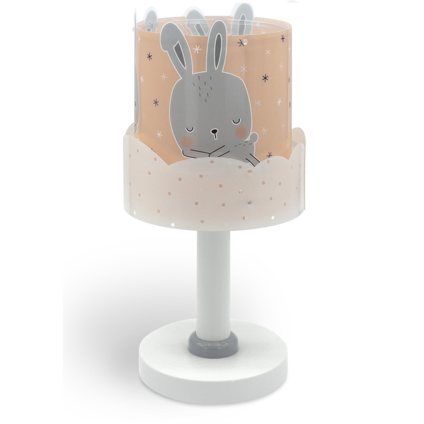 Dalber 61151S - Dětská lampička BUNNY 1xE14/40W/230V oranžová
