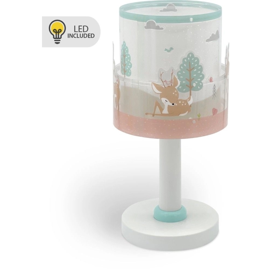 Dalber 61271N - LED Dětská lampička LOVING DEER 1xG4/4W/230V pestrobarevná