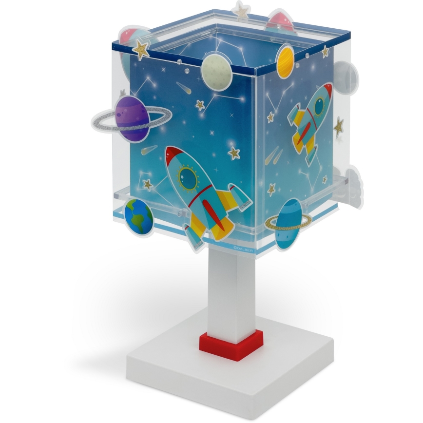 Dalber 63351N - LED Dětská lampička ROCKET 1xG4/4W/230V pestrobarevná