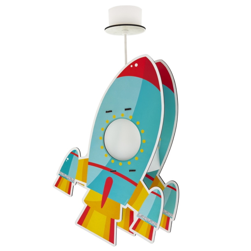 Dalber 63357 - Dětský lustr ROCKET 1xE27/15W/230V