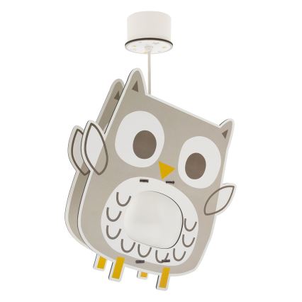 Dalber 63397 - Dětský lustr OWL 1xE27/15W/230V
