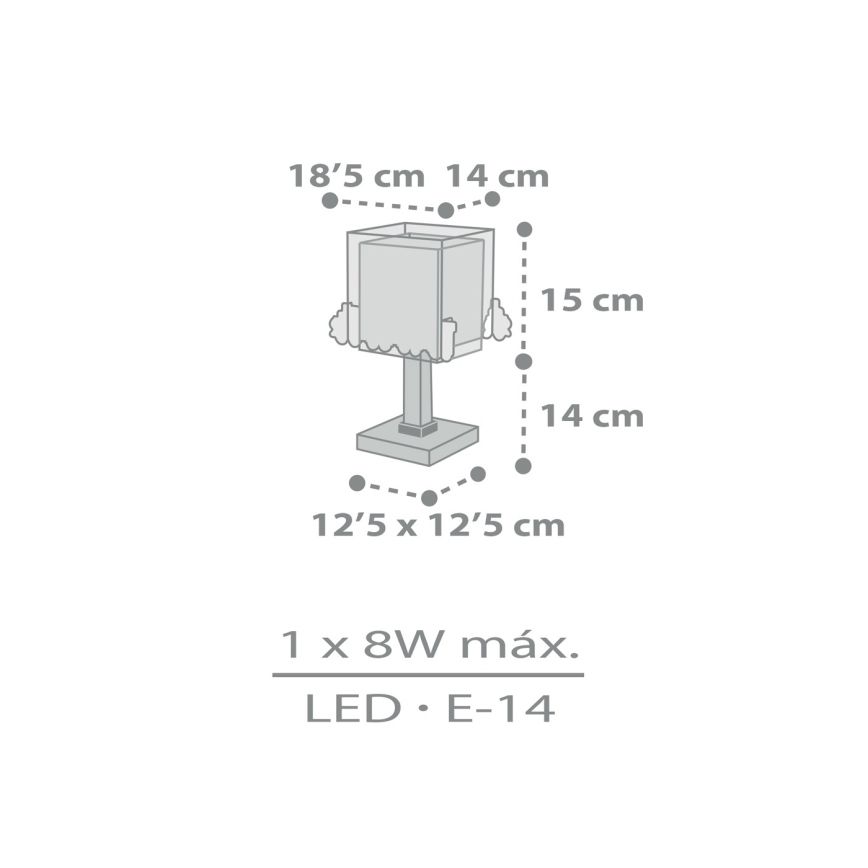 Dalber 63531N - LED Dětská lampička TRAIN 1xG4/4W/230V pestrobarevná