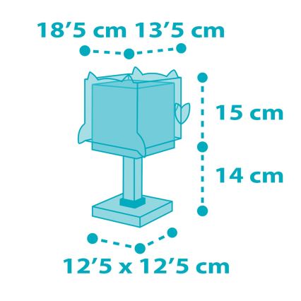 Dalber 64391 - Dětská lampička LITTLE OWL 1xE14/60W/230V