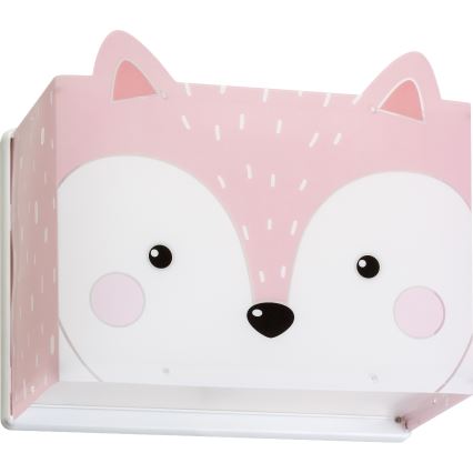 Dalber 64588 - Dětské nástěnné svítidlo LITTLE FOX 1xE27/60W/230V