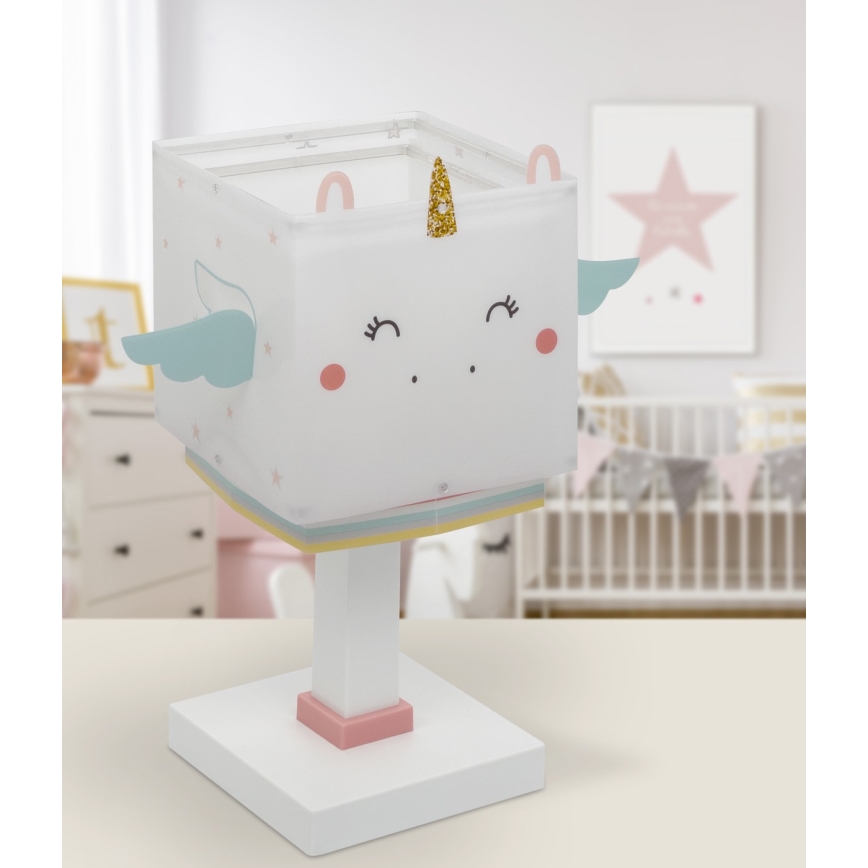 Dalber 64591 - Dětská lampička LITTLE UNICORN 1xE14/8W/230V