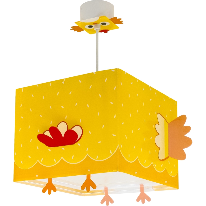Dalber 64642 - Dětský lustr LITTLE CHICKEN 1xE27/15W/230V