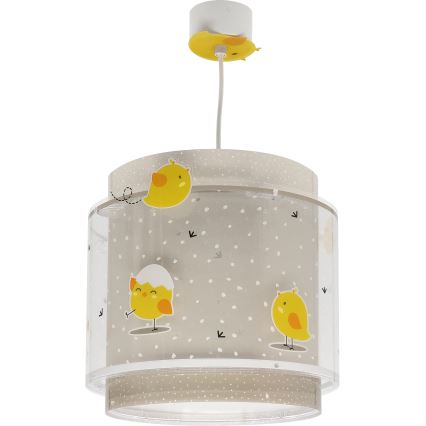 Dalber 76872 - Dětský lustr BABY CHICK 1xE27/15W/230V