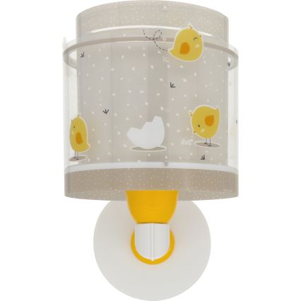 Dalber 76879 - Dětské nástěnné svítidlo BABY CHICK 1xE27/15W/230V