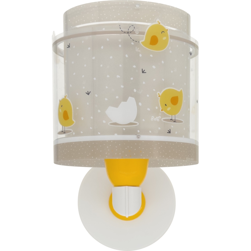 Dalber 76879 - Dětské nástěnné svítidlo BABY CHICK 1xE27/15W/230V
