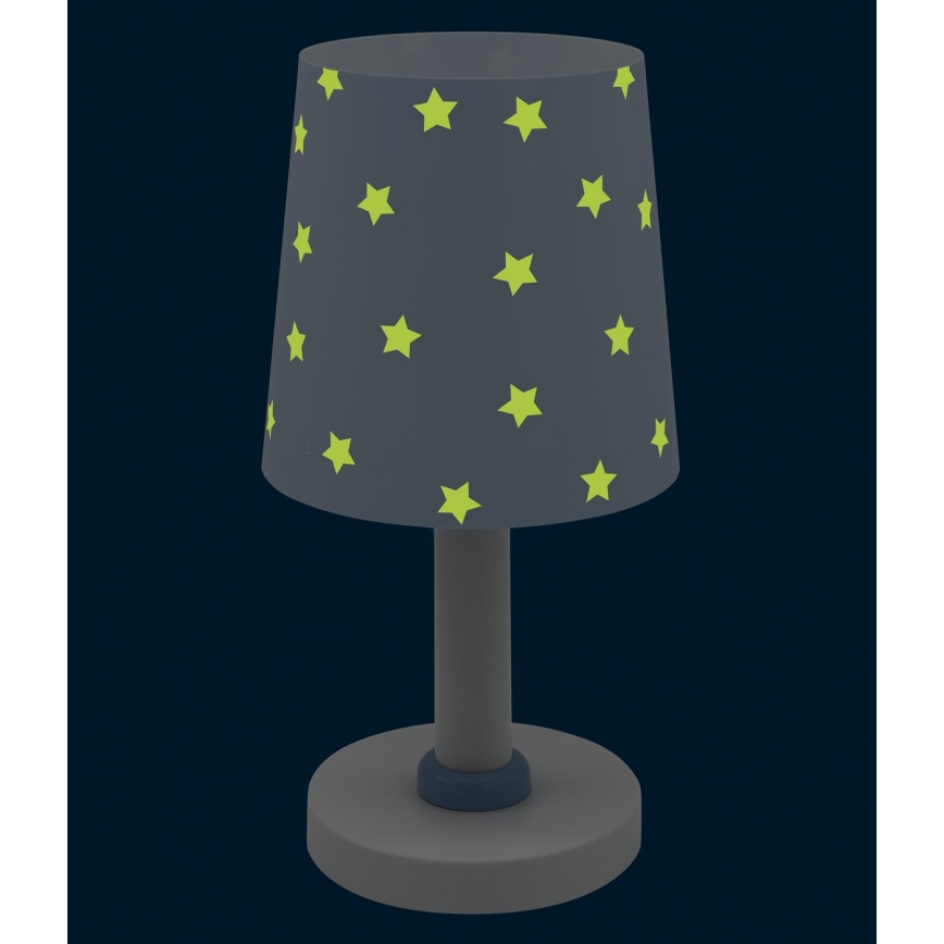 Dalber 82211T - Dětská lampička STAR LIGHT 1xE14/40W/230V modrá