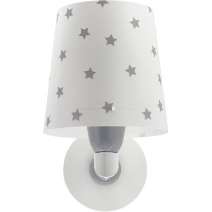 Dalber 82219B - Dětské nástěnné svítidlo STAR LIGHT 1xE27/60W/230V bílá