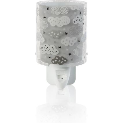 Dalber D-41415E - LED lampička do zásuvky CLOUDS LED/0,3W/230V