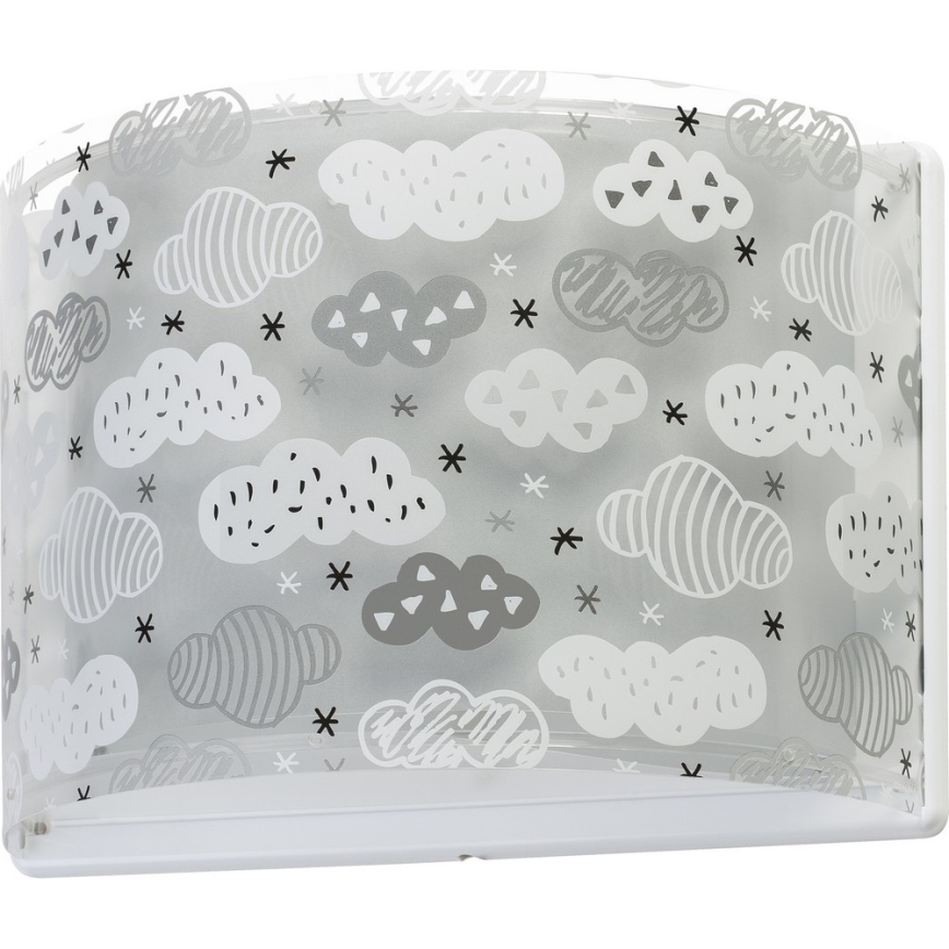 Dalber D-41418E - Dětské nástěnné svítidlo CLOUDS 1xE27/60W/230V