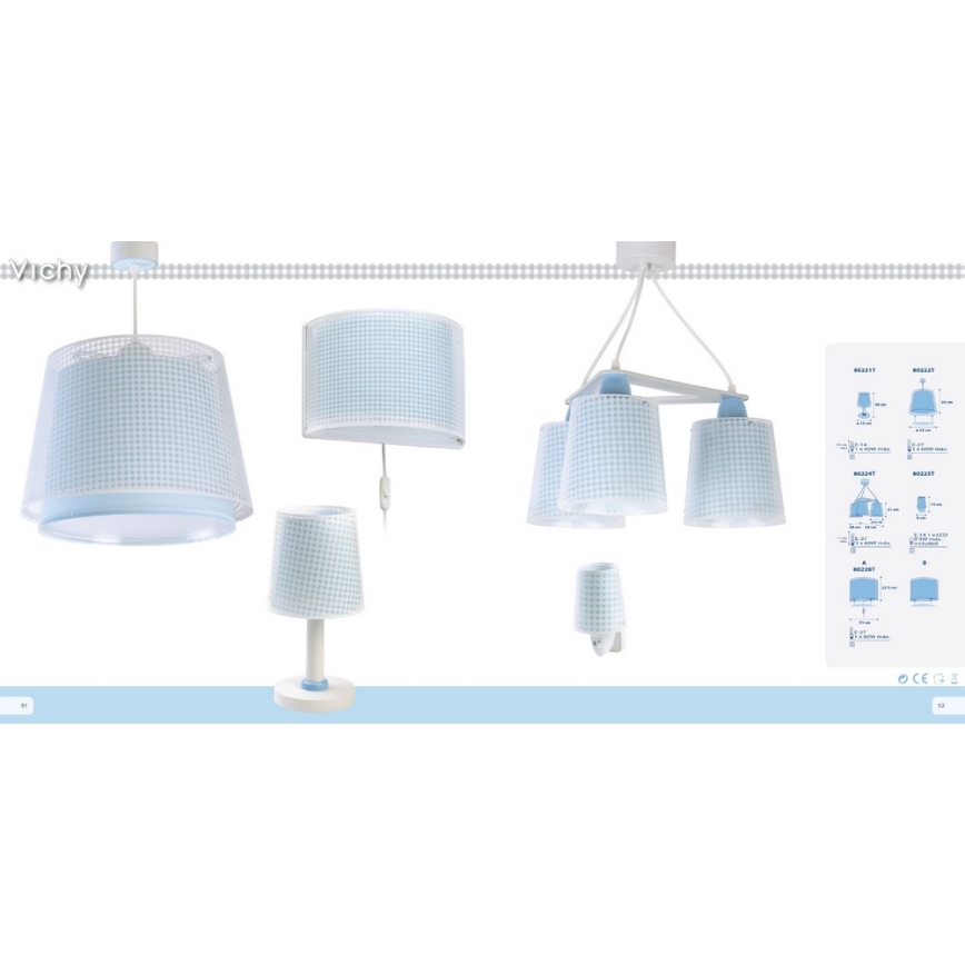 Dalber D-80225T - LED noční světlo VICHY 1xE14/0,3W/230V