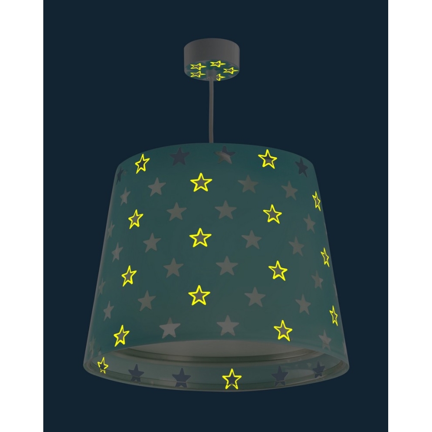 Dalber D-81212H - Dětský lustr STARS 1xE27/60W/230V