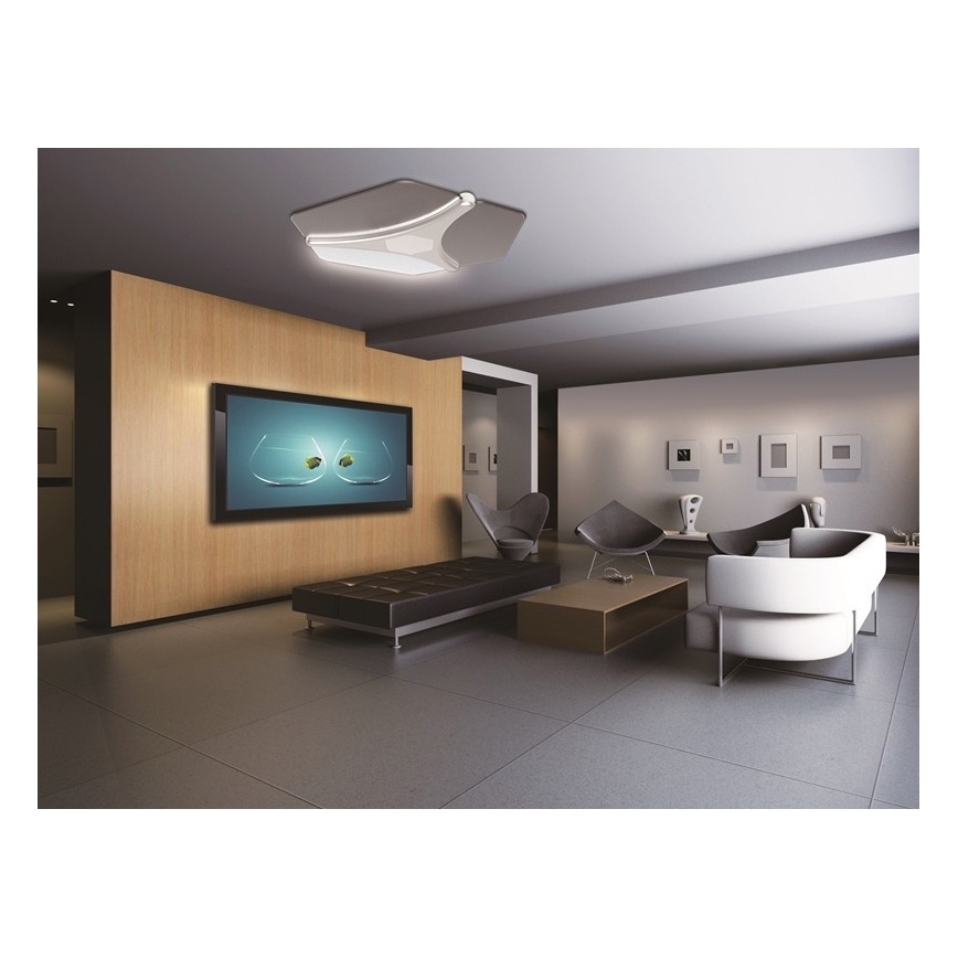 Dalen DL-2S PLUS - LED Stropní svítidlo s dálkovým ovladačem LED/56W/230V