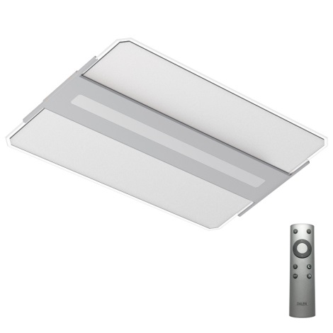 Dalen DL-2Z Silver - LED Stropní svítidlo s dálkovým ovladačem FLAGY 1xLED/65W/230V IP40