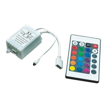 Dálkový ovladač pro RGB LED pásky 12-24V + dálkové ovládání