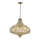 Där Lighting ASM0675 - Lustr na řetězu ASMARA 6xE14/40W/230V mosaz