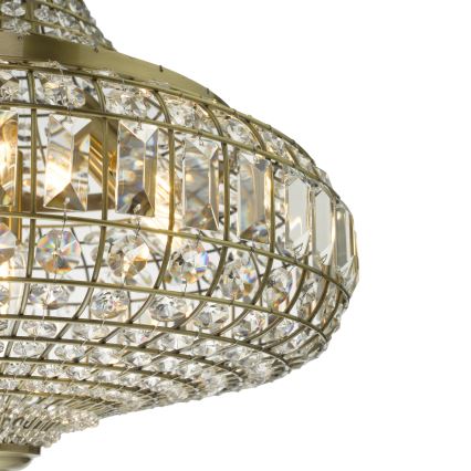 Där Lighting ASM0675 - Lustr na řetězu ASMARA 6xE14/40W/230V mosaz