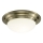 Där Lighting BAR5275 - Koupelnové stropní svítidlo BARCLAY 1xE27/60W/230V pr. 31 cm mosaz